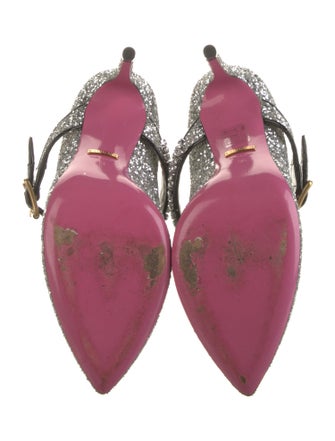 Gucci Glitter Glitter Accents Pumps