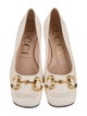 Gucci Horsebit Accent Leather Flats