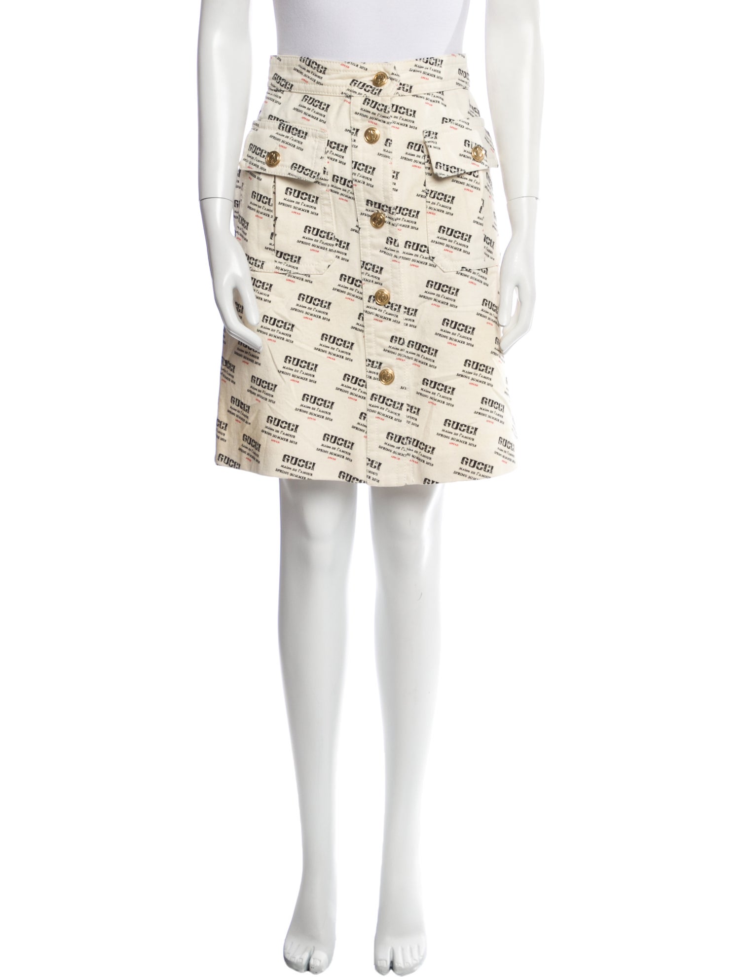 Gucci 2018 Knee-Length Skirt