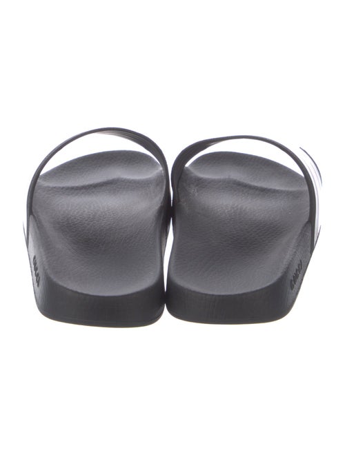 Gucci Web Accent Rubber Slides