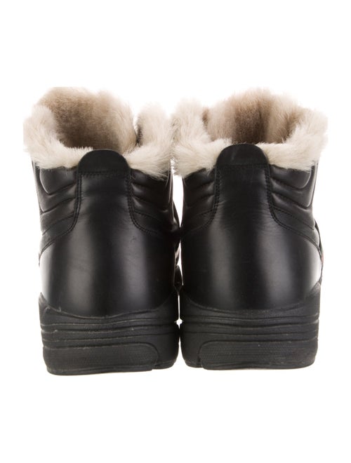 Gucci Web Accent Leather Sneakers