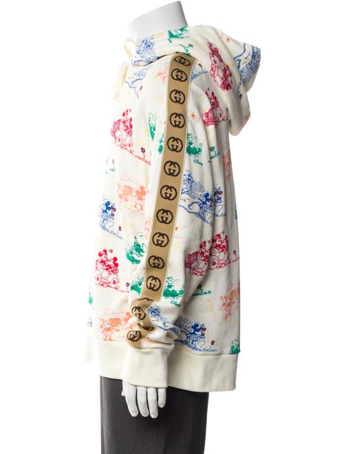 Gucci x Disney Interlocking G Logo Crew Neck Hoodie