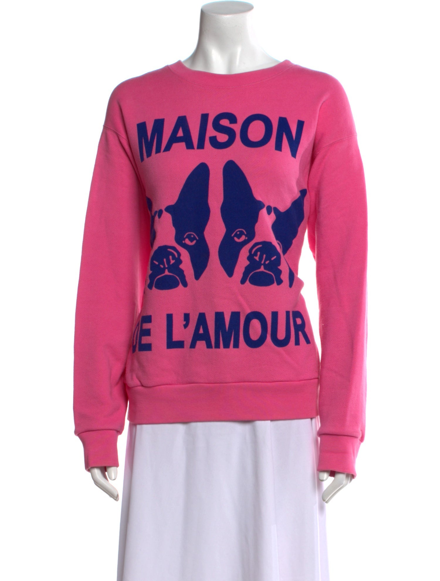 Gucci Graphic Print Crew Neck Sweatshirt