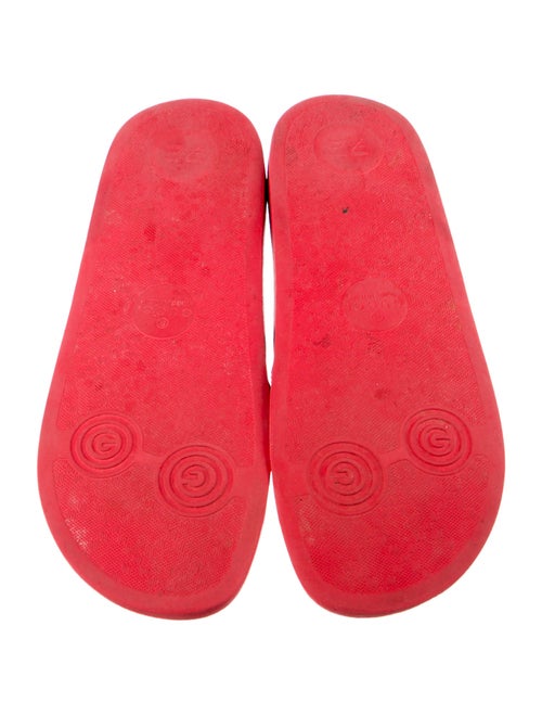 Gucci Coated Canvas Slides