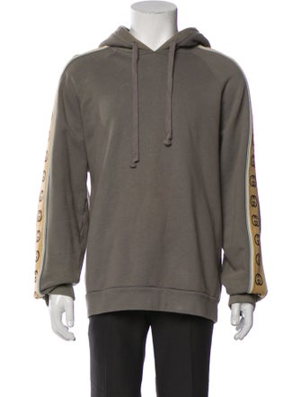 Gucci Interlocking G Logo Crew Neck Hoodie