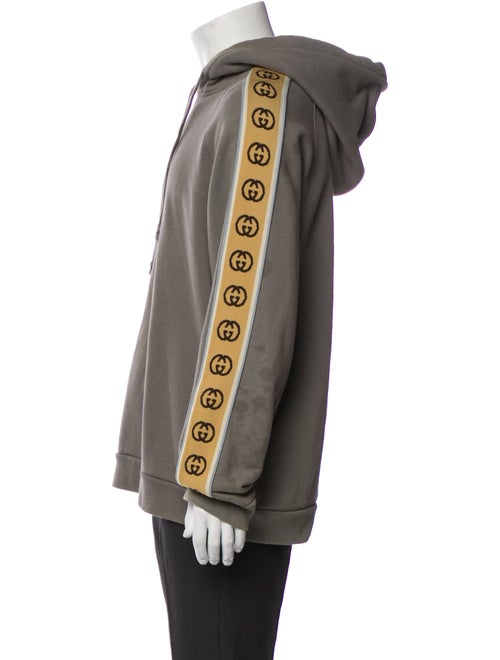 Gucci Interlocking G Logo Crew Neck Hoodie