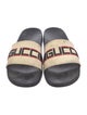 Gucci Sylvie Web Accent Rubber Slides