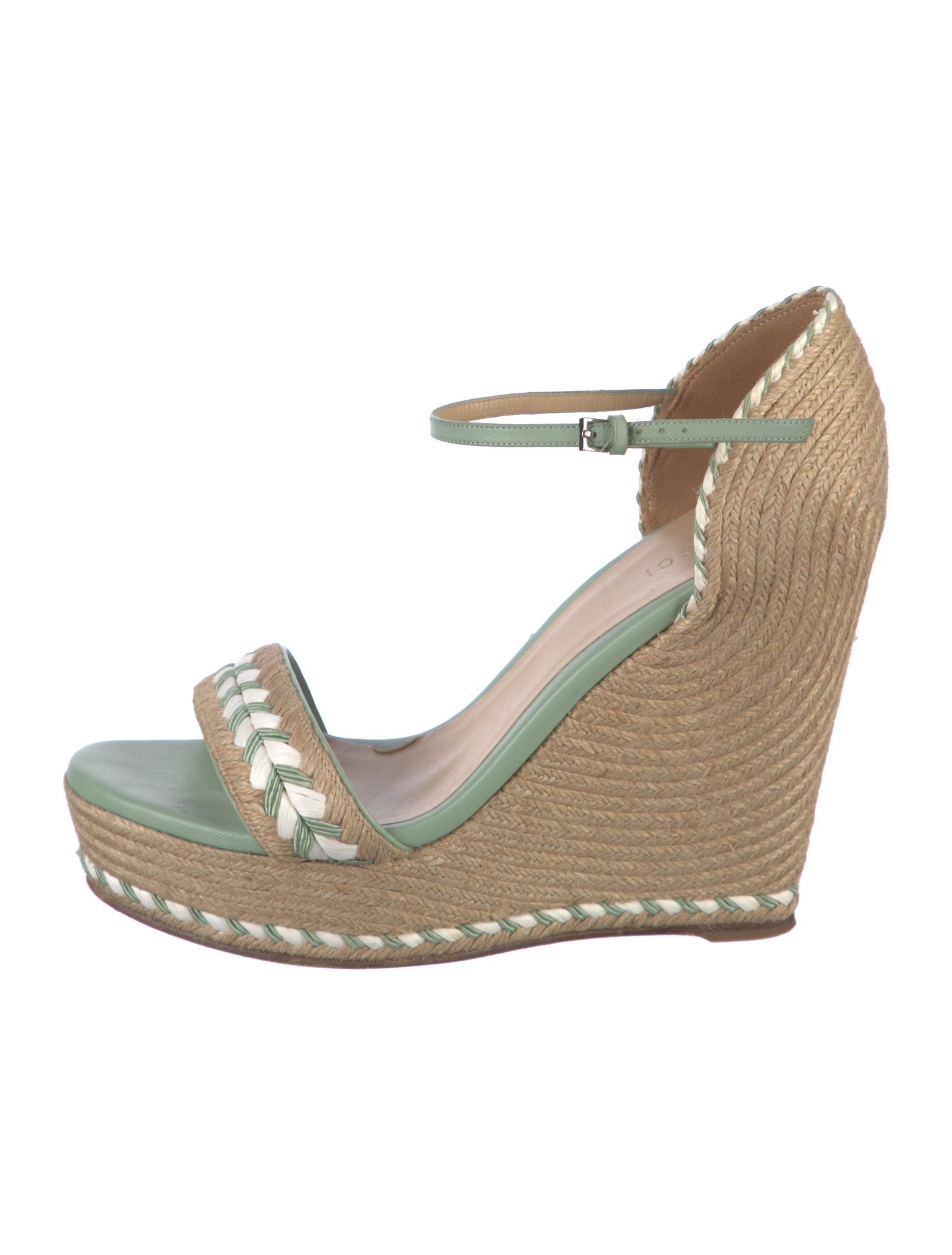 Gucci Jute Patterned Espadrilles