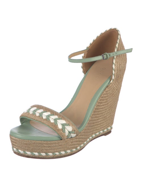 Gucci Jute Patterned Espadrilles