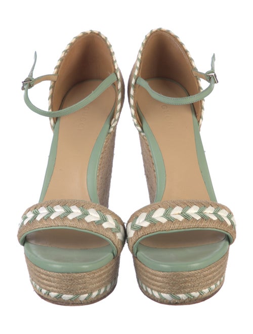 Gucci Jute Patterned Espadrilles