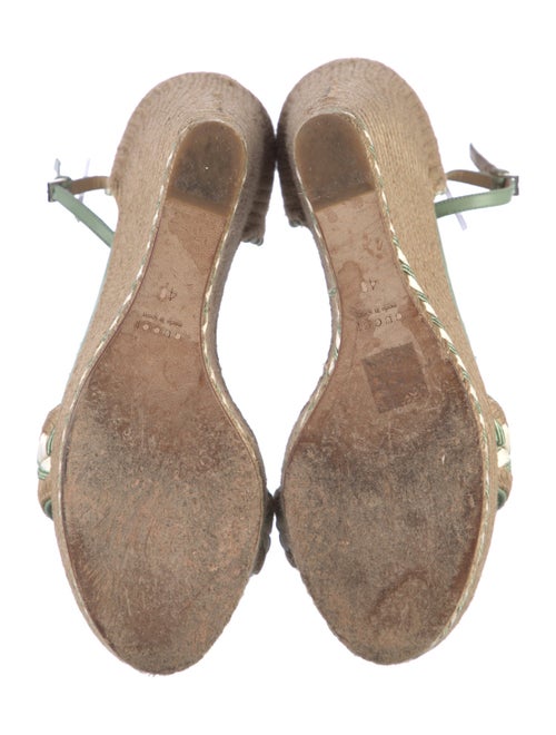 Gucci Jute Patterned Espadrilles