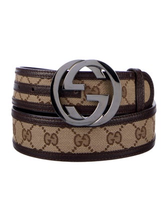 Gucci GG Canvas Canvas Belt