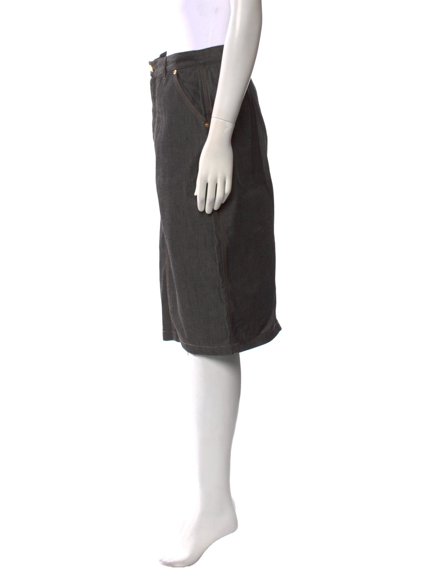 Gucci Vintage Knee-Length Skirt