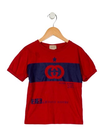 Gucci Boys' Short Sleeve Graphic Shirt