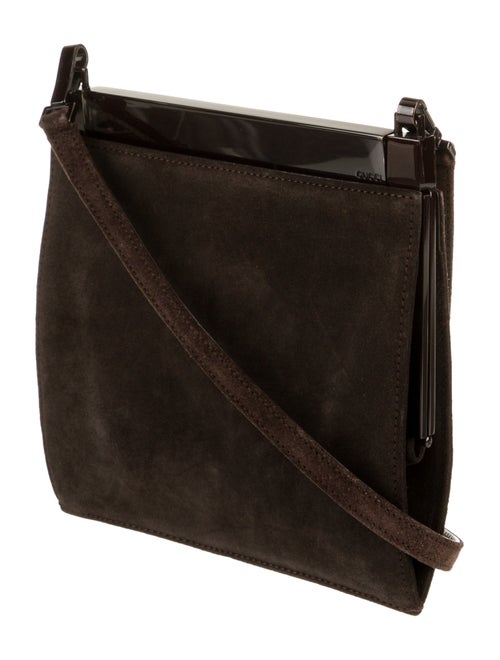 Gucci Suede Crossbody Bag