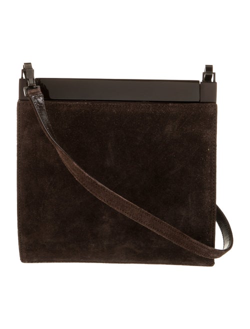 Gucci Suede Crossbody Bag