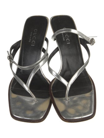 Gucci Leather Sandals