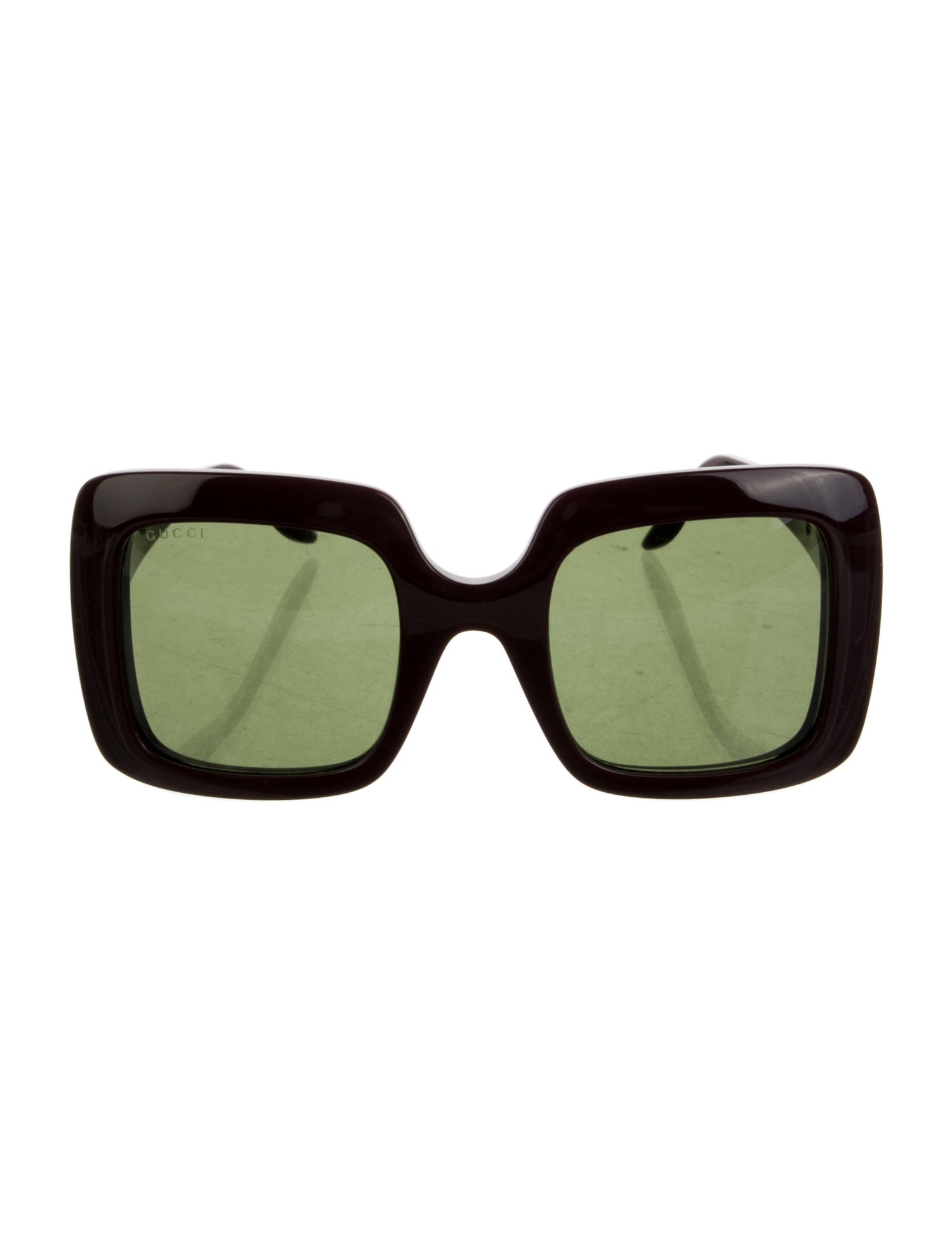 Gucci Interlocking G Logo Square Sunglasses