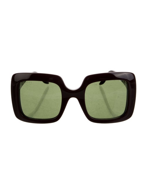 Gucci Interlocking G Logo Square Sunglasses
