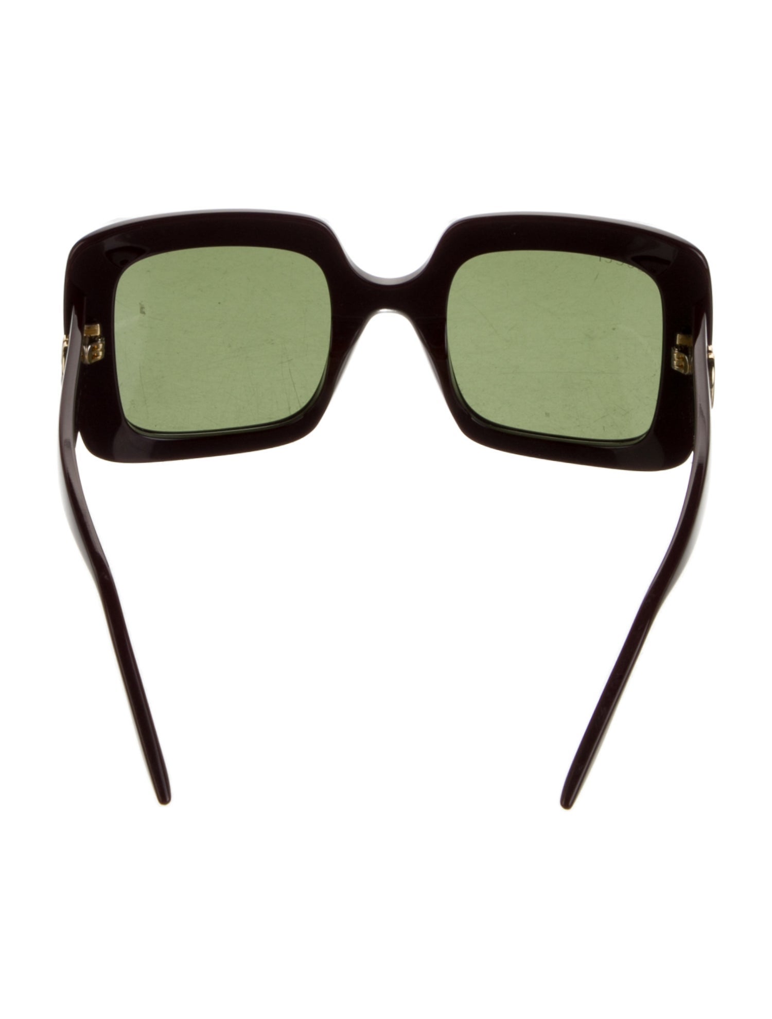 Gucci Interlocking G Logo Square Sunglasses