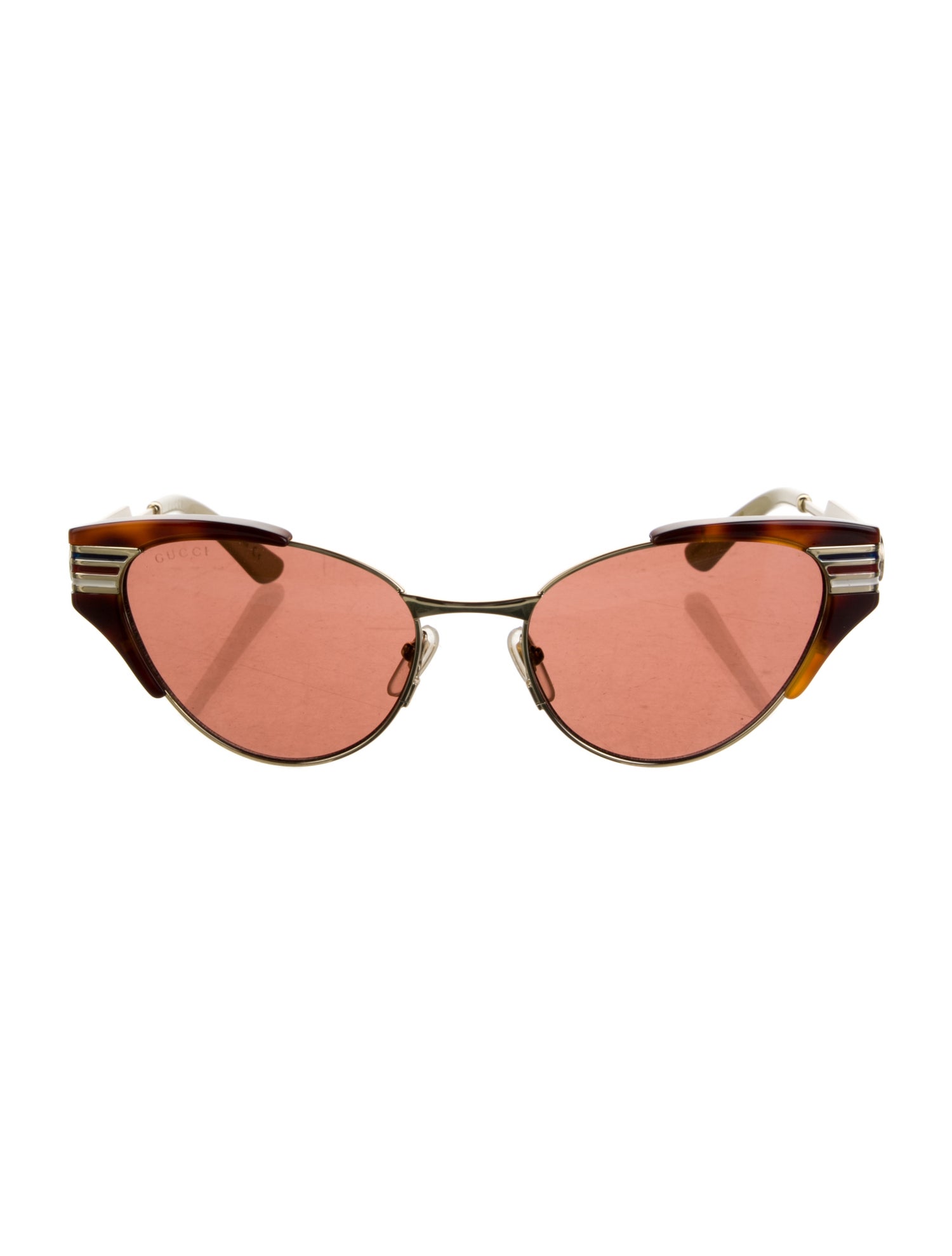 Gucci Interlocking G Logo Cat-Eye Sunglasses