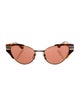 Gucci Interlocking G Logo Cat-Eye Sunglasses
