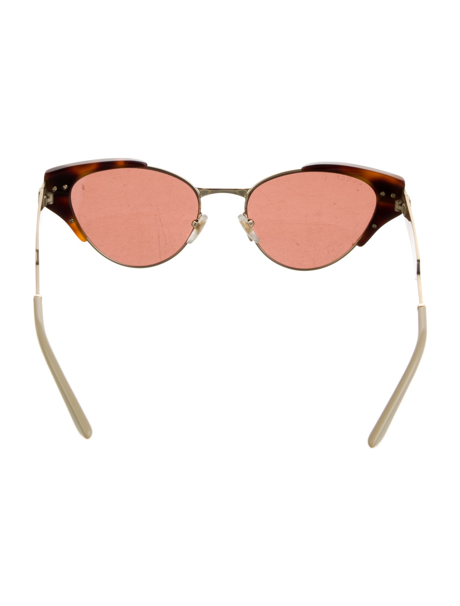 Gucci Interlocking G Logo Cat-Eye Sunglasses