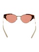 Gucci Interlocking G Logo Cat-Eye Sunglasses