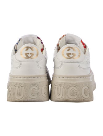 Gucci Interlocking G Logo Leather Sneakers