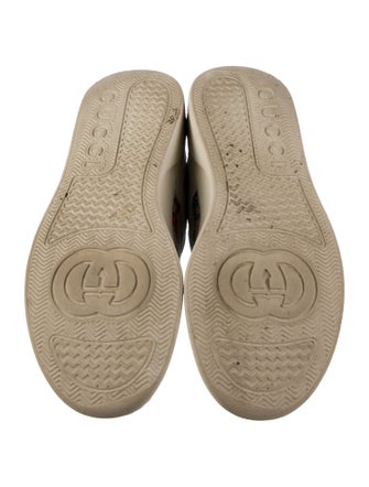 Gucci Interlocking G Logo Leather Sneakers