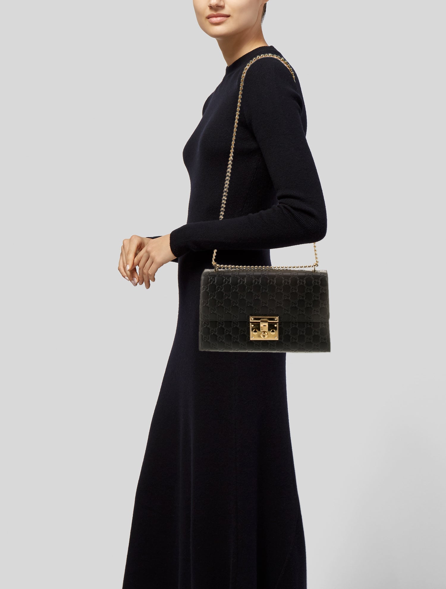 Gucci GG Signature Padlock Medium