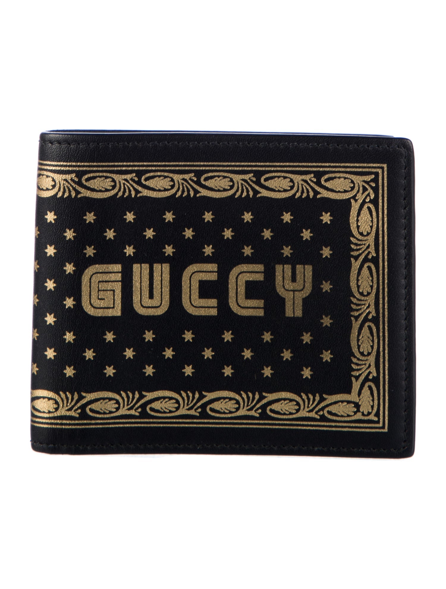 Gucci GUCCY Wallet Leather Bifold Wallet