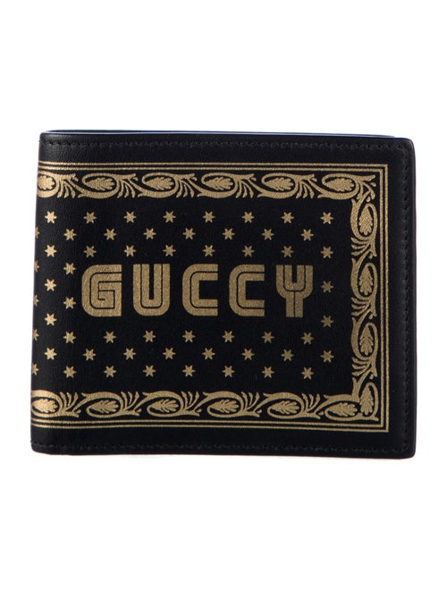 Gucci GUCCY Wallet Leather Bifold Wallet