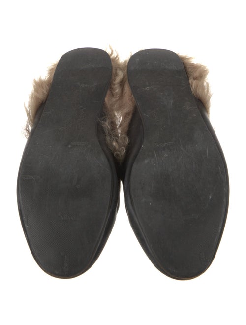 Gucci Horsebit Accent Leather Mules