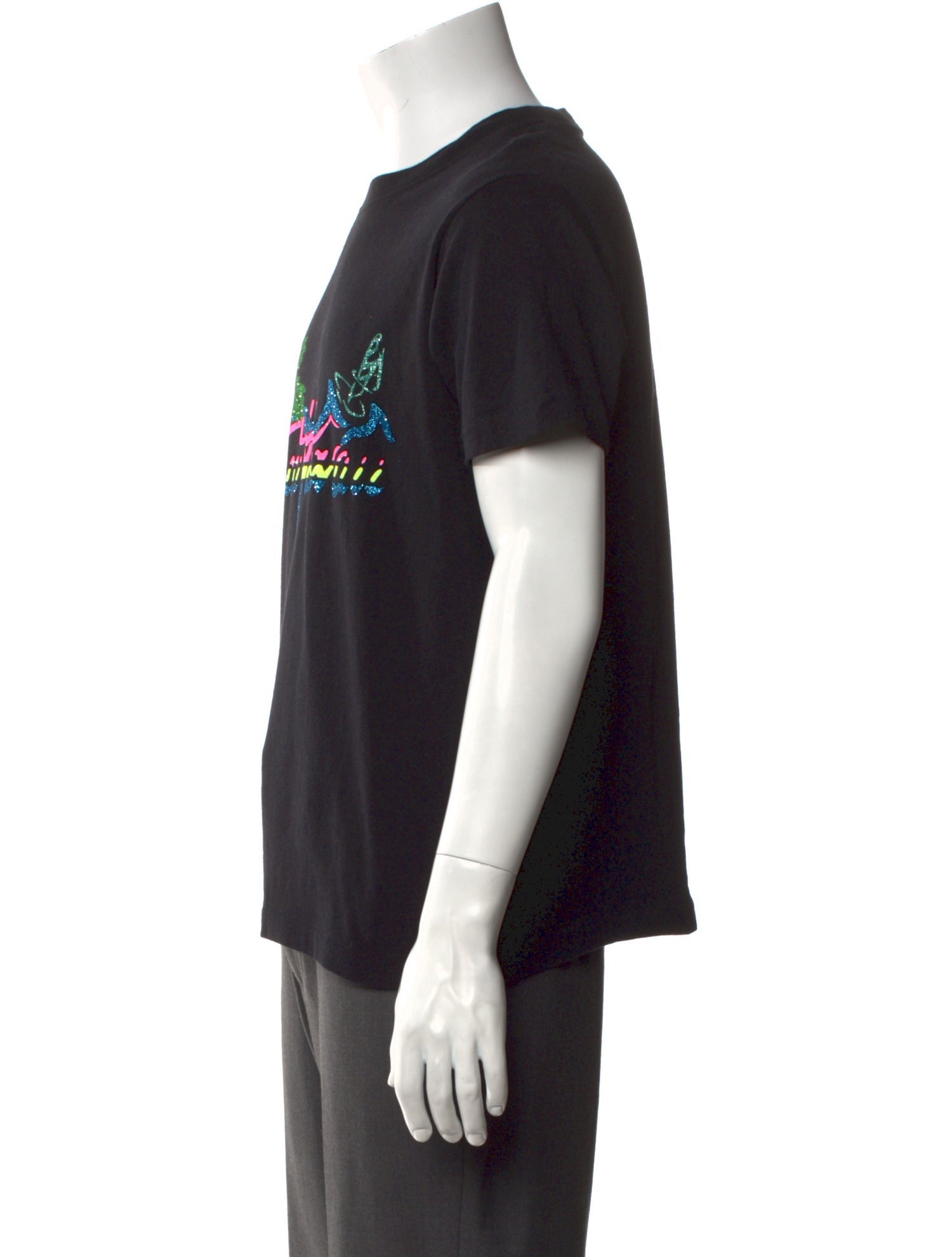 Gucci Graphic Print Crew Neck T-Shirt