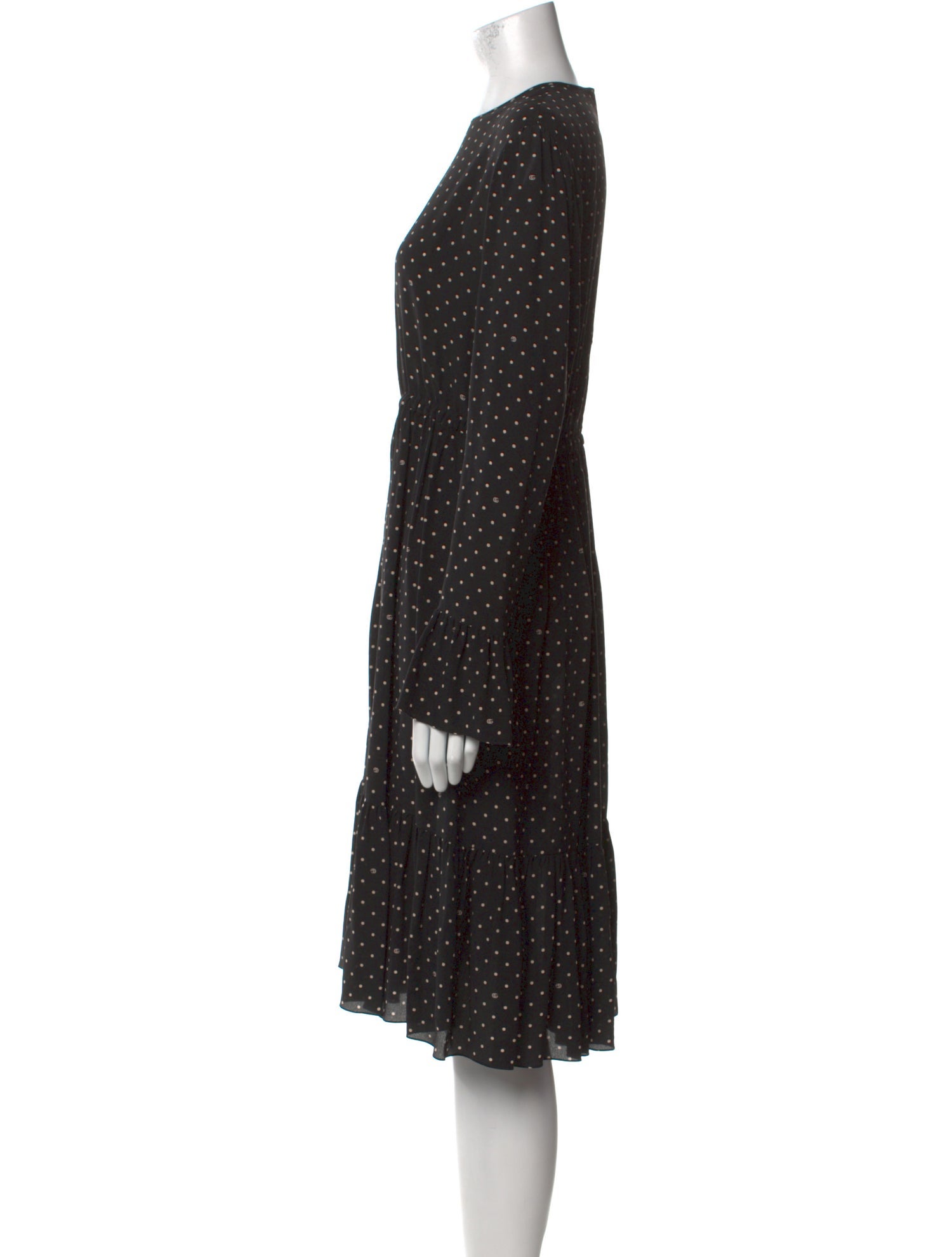 Gucci Polka Dot Knee-Length Dress