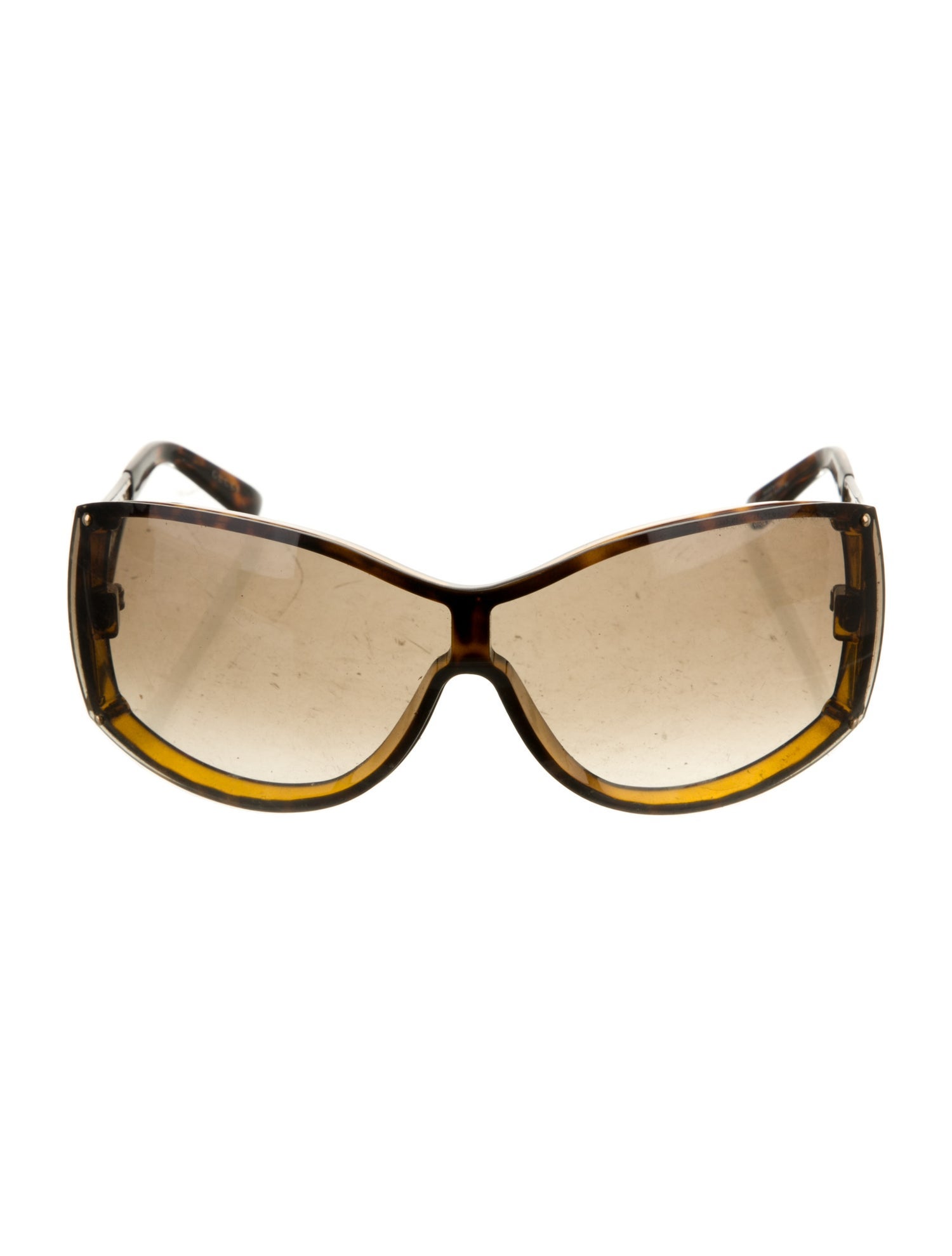 Gucci Shield Gradient Sunglasses