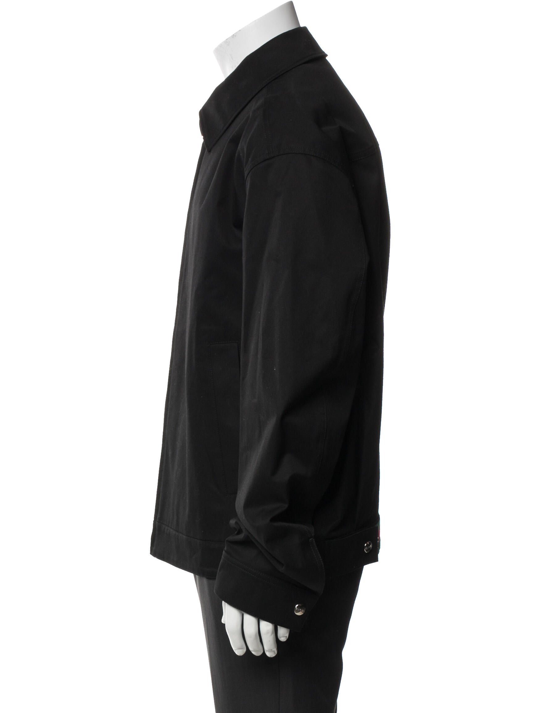 Gucci Web Accent Bomber Jacket