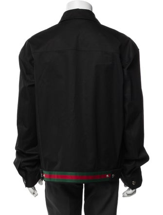 Gucci Web Accent Bomber Jacket