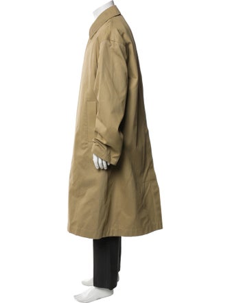 Gucci Web Accent Trench Coat