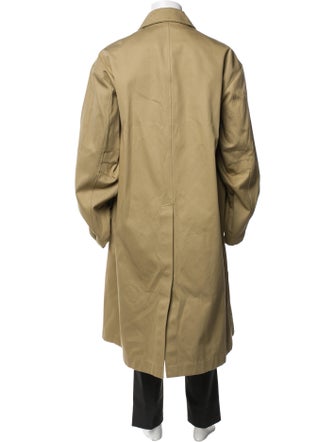 Gucci Web Accent Trench Coat