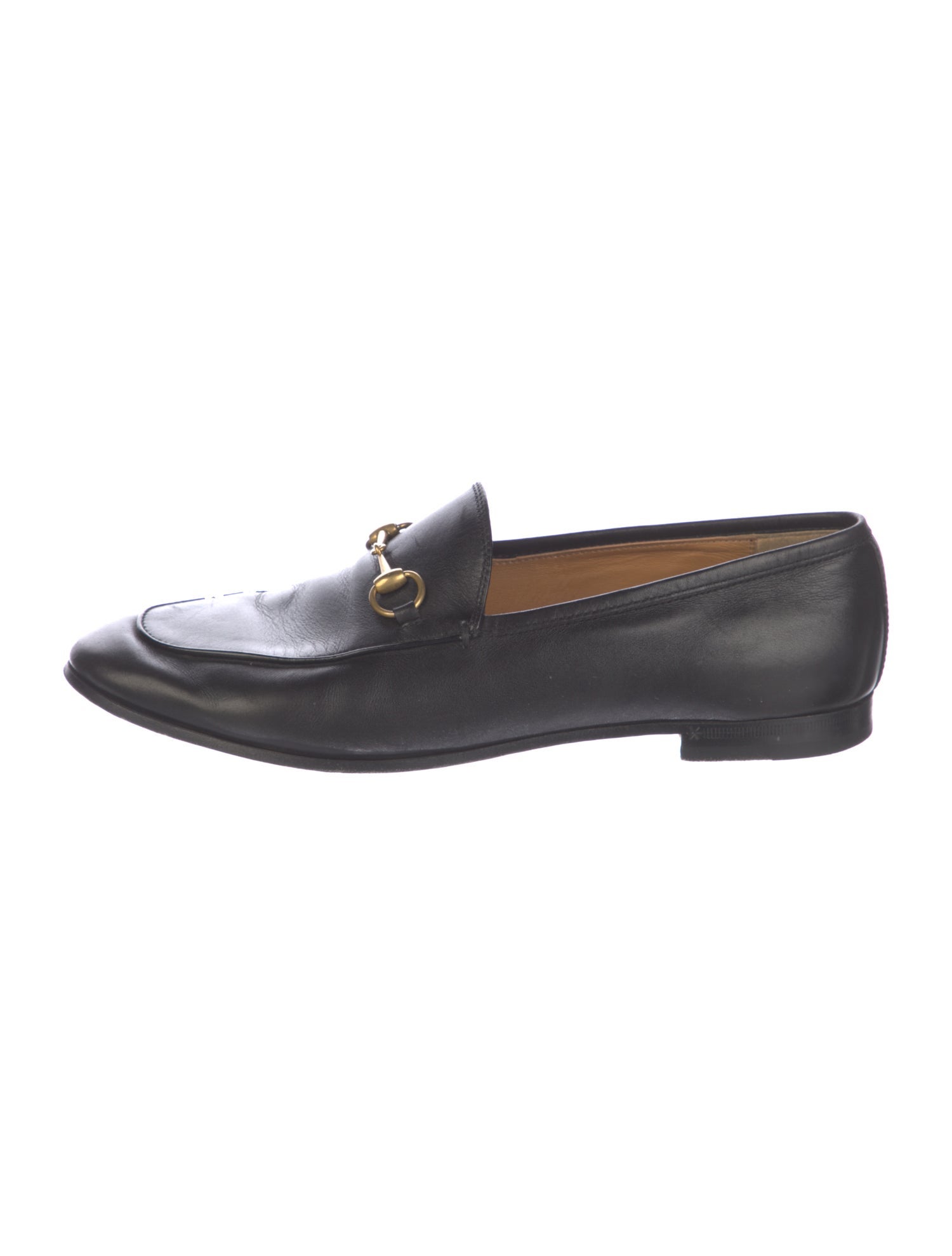 Gucci Horsebit Accent Leather Loafers