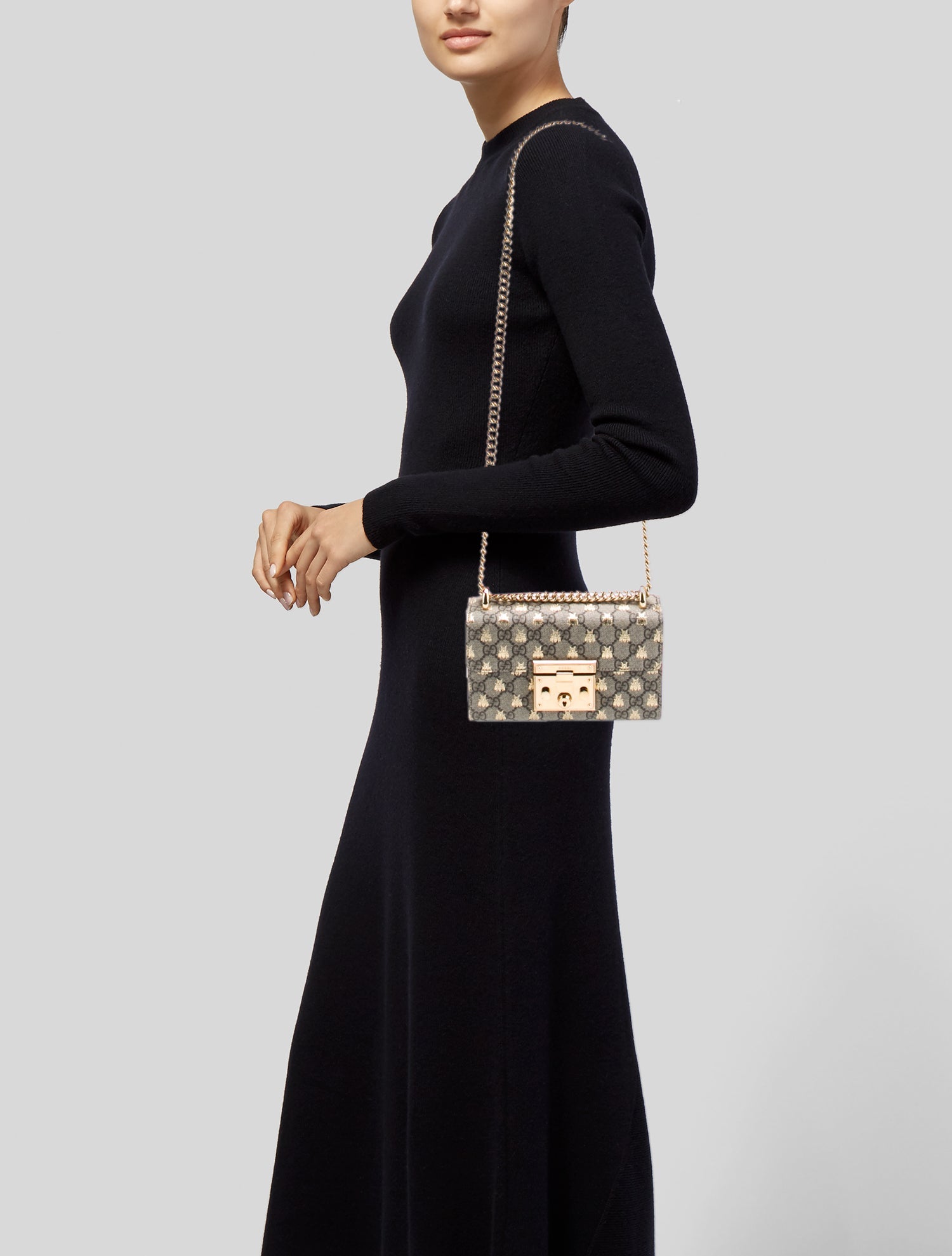 Gucci GG Supreme Padlock Small