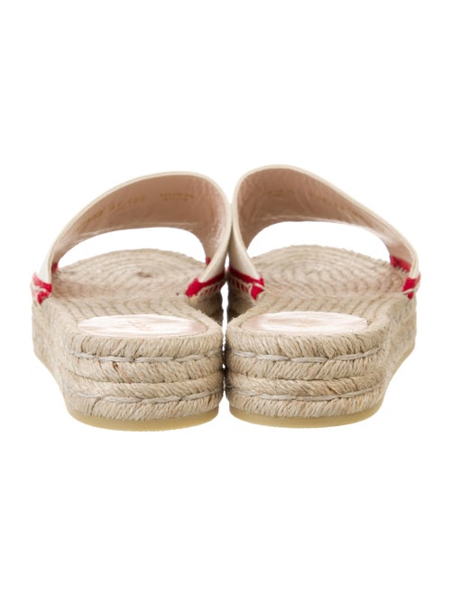 Gucci Interlocking G Logo Canvas Espadrilles