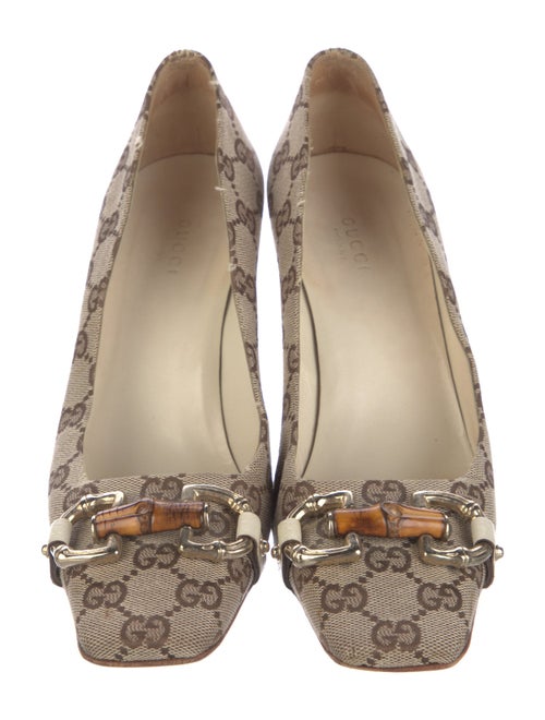 Gucci GG Canvas Canvas Pumps