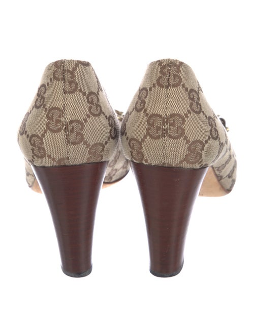 Gucci GG Canvas Canvas Pumps