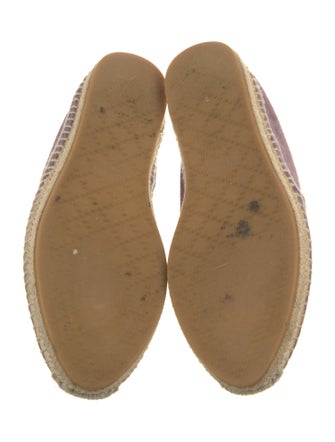 Gucci Interlocking G Logo Suede Espadrilles