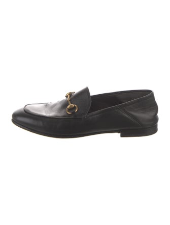 Gucci Horsebit Accent Leather Loafers