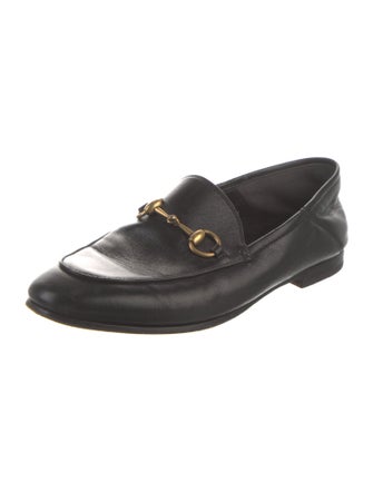 Gucci Horsebit Accent Leather Loafers