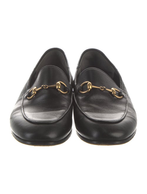 Gucci Horsebit Accent Leather Loafers